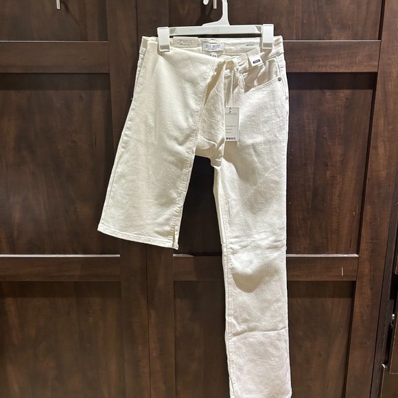 NWT Judy Blue White Boot Cut w/ Side Slits Size 9/29 - Picture 3 of 5
